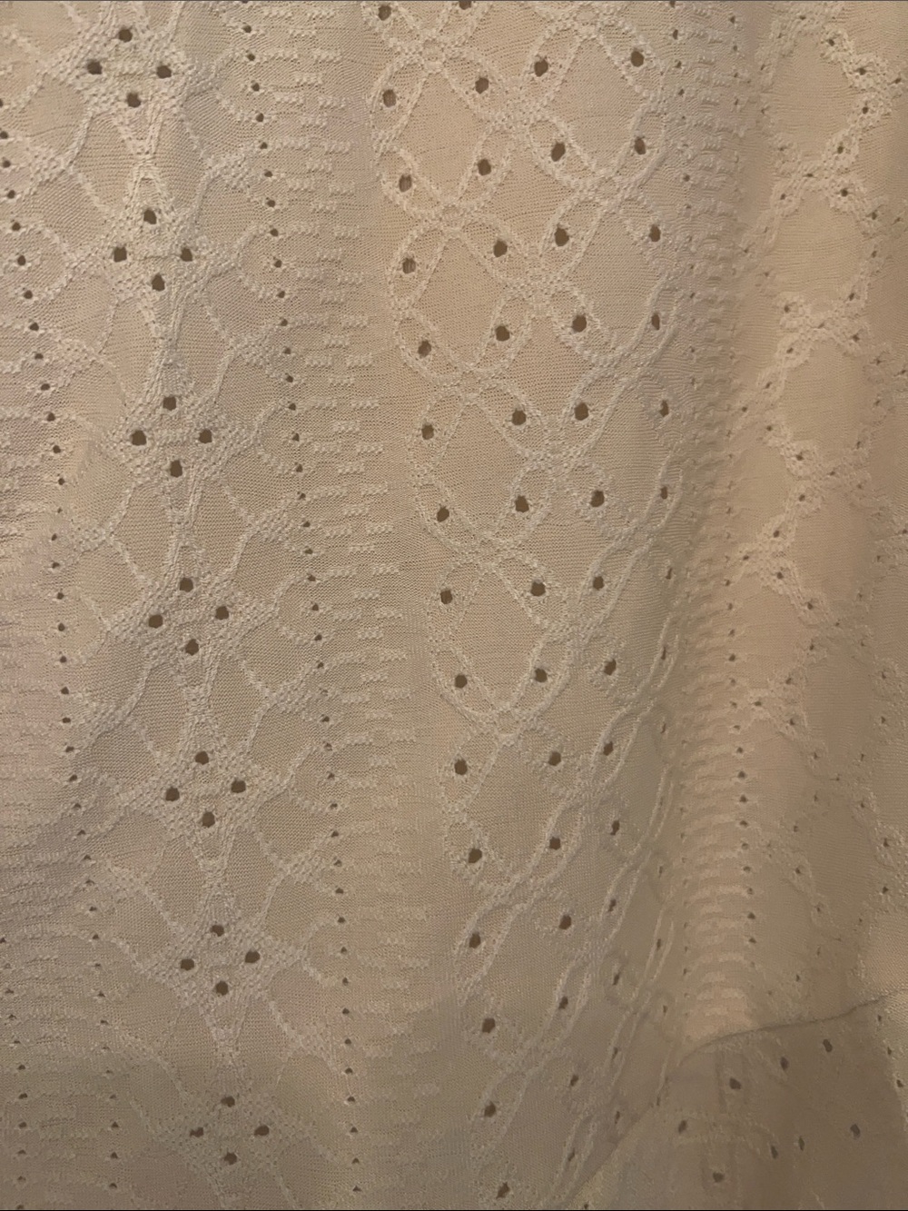 Beginning Boutique Buttery Yellow Eyelet Ruffle Short Sleeve Top - Picture 7 of 10